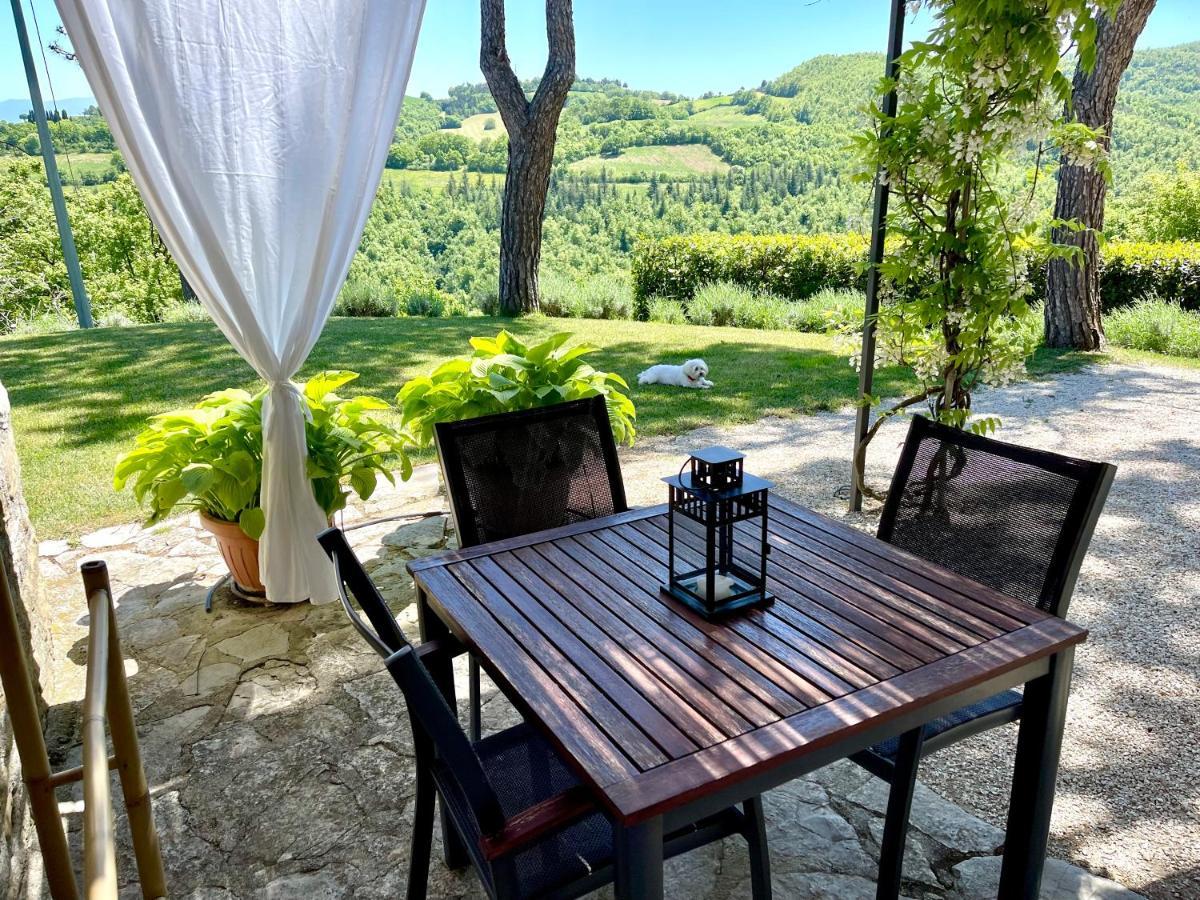 La Panoramica Gubbio - Maison De Charme - Casette E Appartamenti Self Catering Per Vacanze Meravigliose! 外观 照片