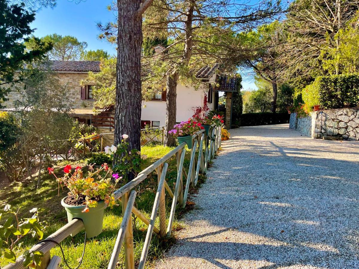 La Panoramica Gubbio - Maison De Charme - Casette E Appartamenti Self Catering Per Vacanze Meravigliose! 外观 照片