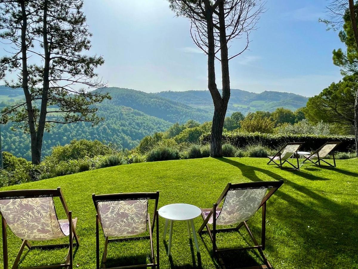 La Panoramica Gubbio - Maison De Charme - Casette E Appartamenti Self Catering Per Vacanze Meravigliose! 外观 照片